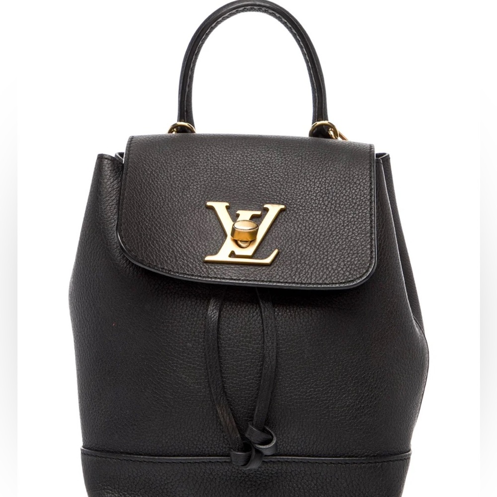 Louis Vuitton Black and Gold Women's Backpack